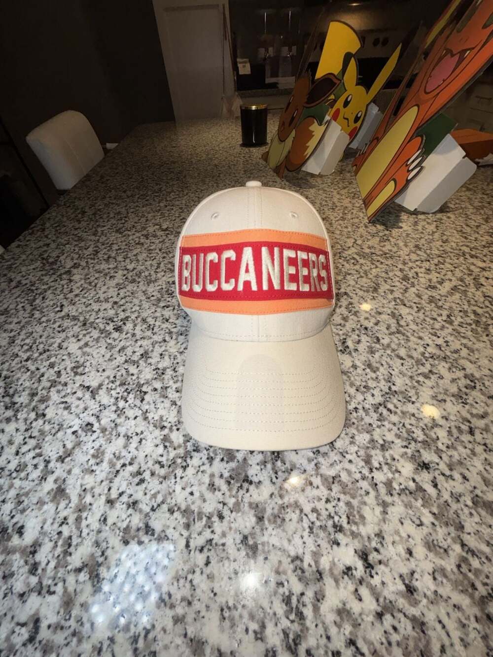 Tampa Bay Buccaneers '47 Brand Legacy Bone Sidestep Adjustable Hat